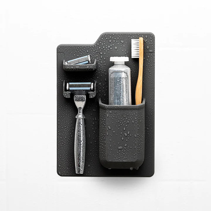 Tooletries - The Harvey - Toothbrush and Razor Holder - Charcoal
