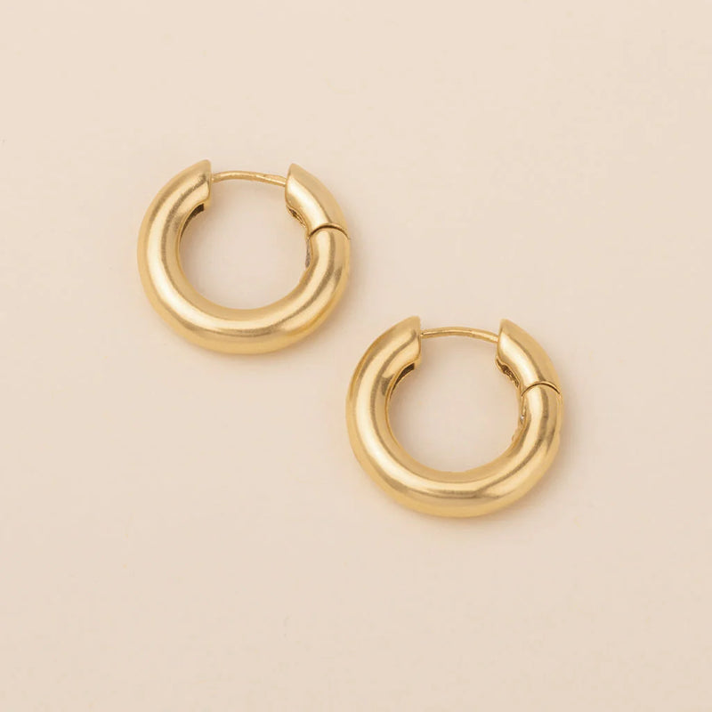 Scout - Refined Earring Collection - Stellar Hoop/Gold Vermeil