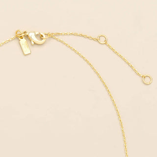 Scout Pressed Flower Necklace - Yellow Baby's Breath/Gold
