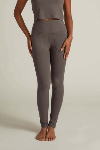 Faceplant Dreams Soft Legging - Soft Grey
