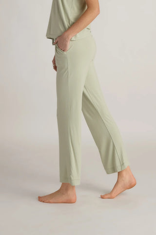 Faceplant Dreams Long Lounge Pants - Sage