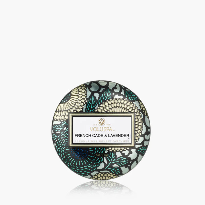 Voluspa - French Cade Lavender Mini Tin Candle