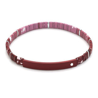 Scout - Good Karma Ombre Bracelet - Gratitude Mulberry/Silver