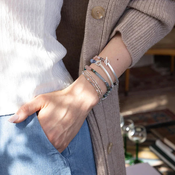 Scout Hidden Message Bracelet - Amazing/Labradorite/Silver