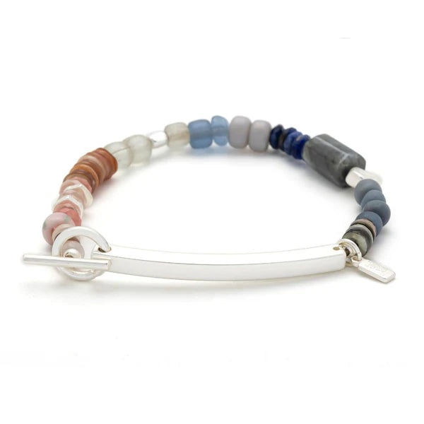 Scout Hidden Message Bracelet - Amazing/Labradorite/Silver