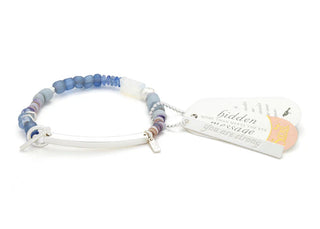 Scout Hidden Message Bracelet - Strong/Opalite/Silve