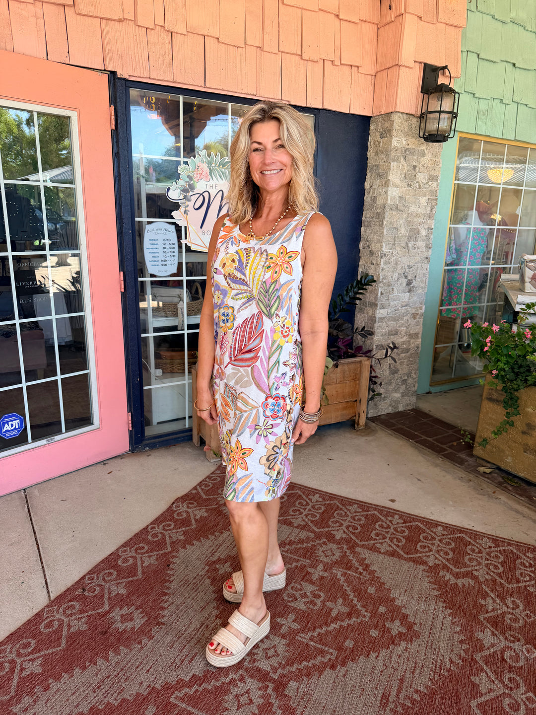 charlie b linen dress Charlie B Tahiti Linen Blend Dress