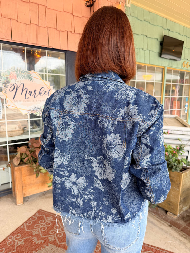 Liverpool Jacquard Jacket Lapis Grove