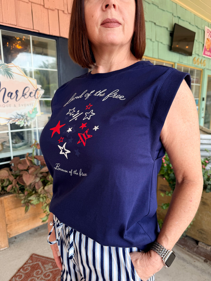 Land of the Free Graphic Tee