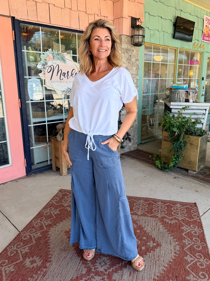 XCVI Tovell Twill Cargo Pant Hypnotic Pigment