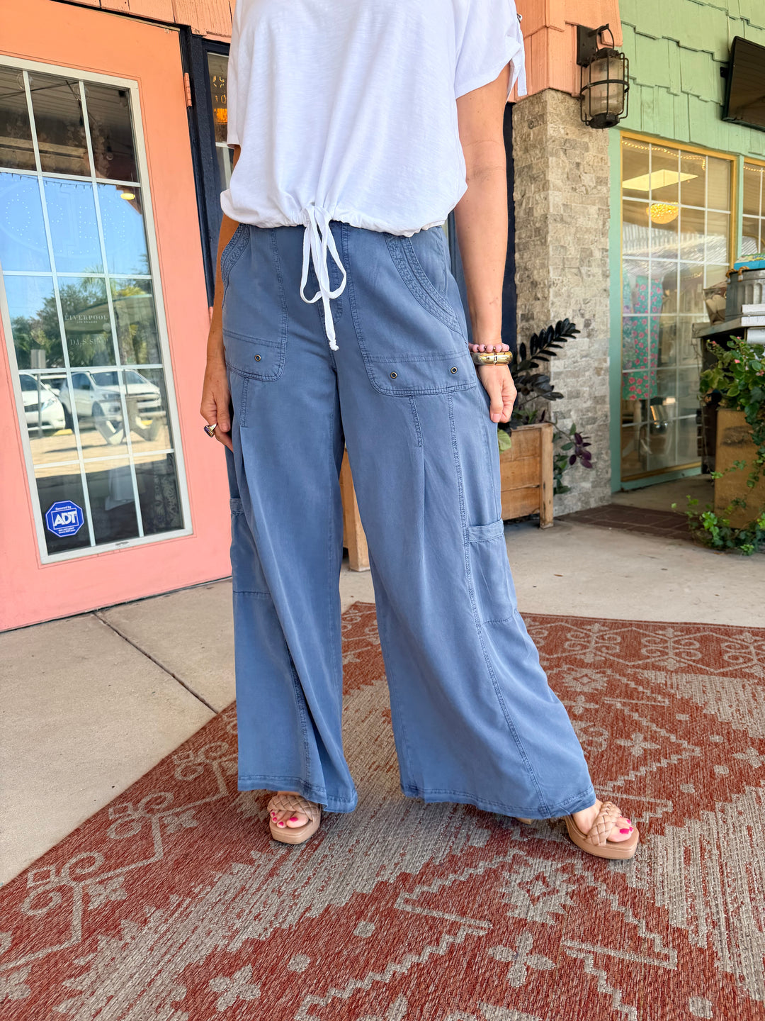 XCVI Tovell Twill Cargo Pant Hypnotic Pigment