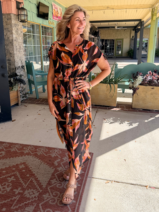 Tribal Flowy Wear 4 Ways Cover Up Dress HAMPTONS
