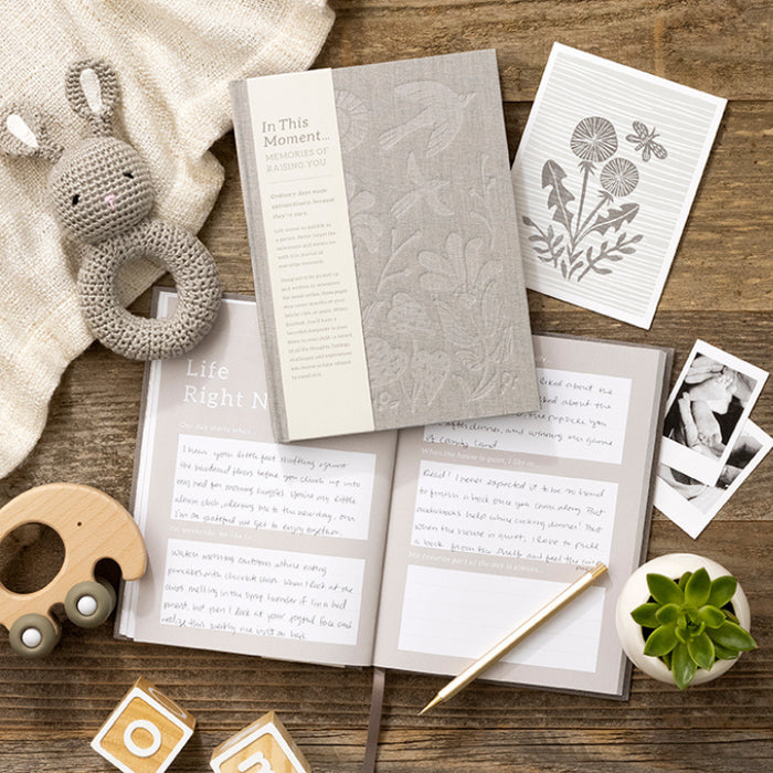 In This Moment - Baby Keepsake Book