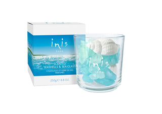 NEW! Inis Home Scented Seashells & Sea Glass 8.8 Oz.