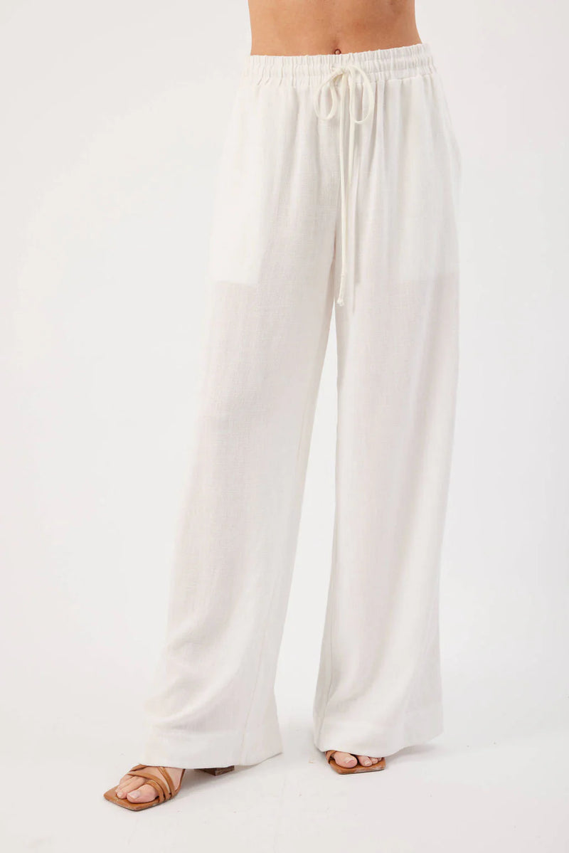 Kylie Paige Mimi Pant - Made in the USA - Cream