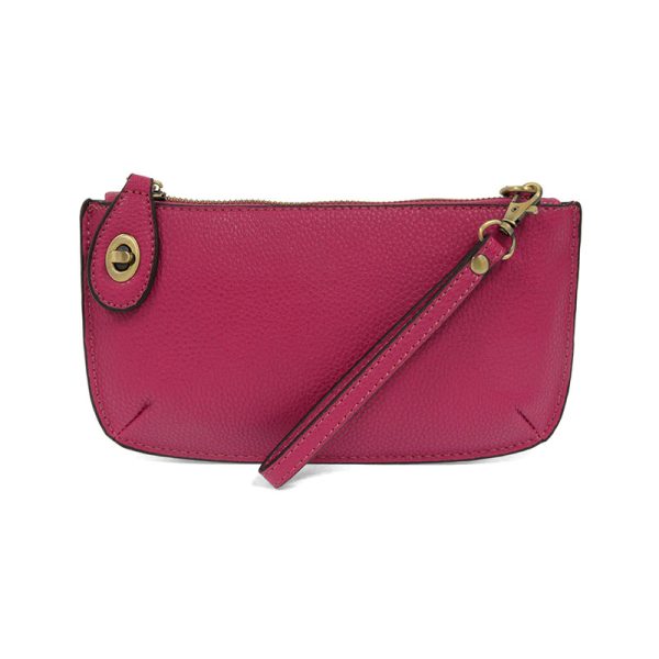 Joy Susan Mini Crossbody Wristlet Clutch - Fuchsia