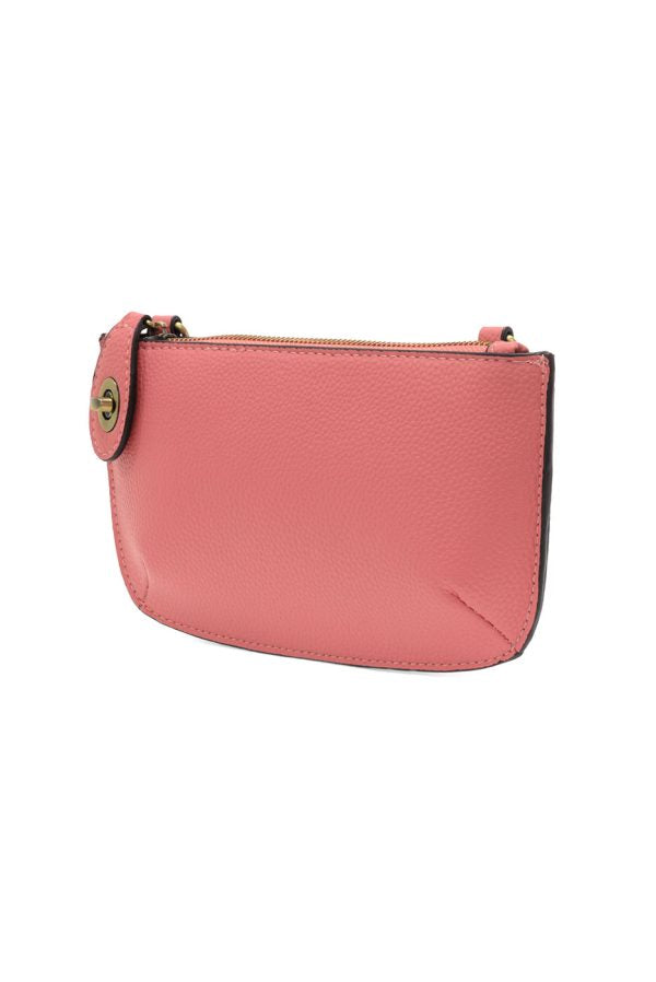 Joy Susan Mini Crossbody Wristlet Clutch - Jellyfish Pink
