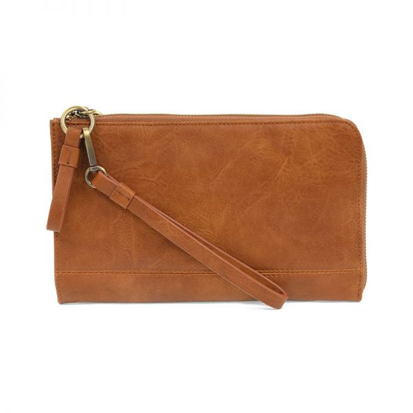 Joy Susan Karina Convertible Wristlet &amp; Wallet - Caramel