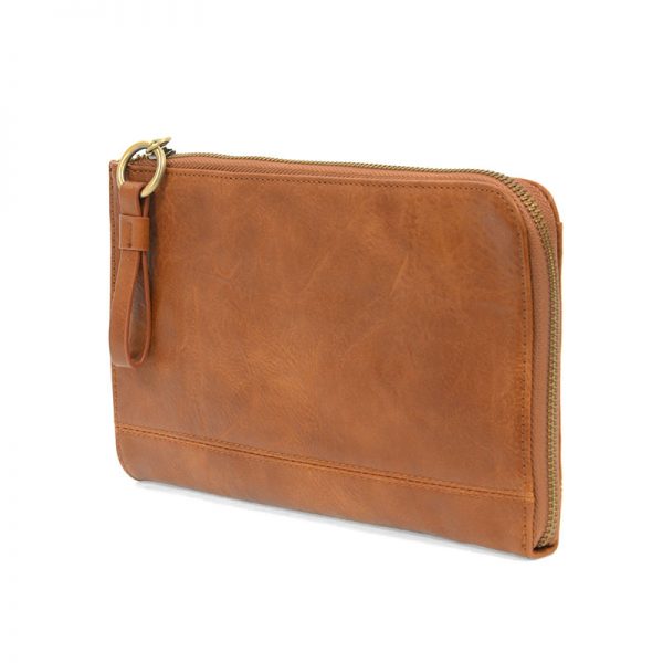 Joy Susan Karina Convertible Wristlet &amp; Wallet - Caramel