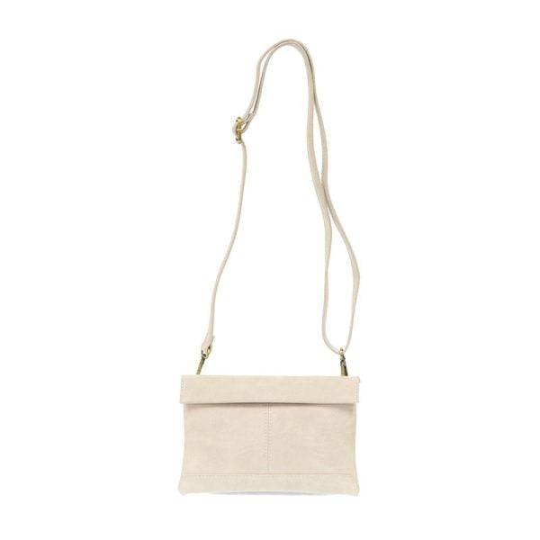 Joy Susan Kiara Foldover Convertible Crossbody - Porcelain