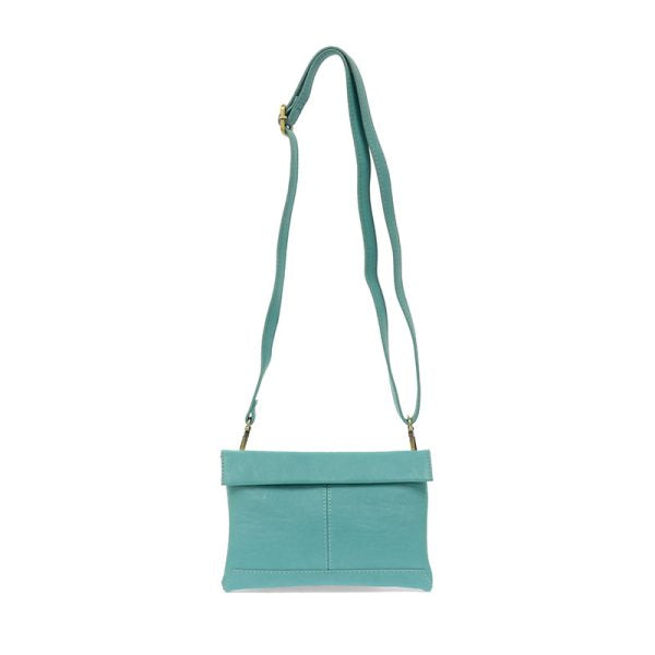 Joy Susan Kiara Foldover Convertible Crossbody - Turquoise