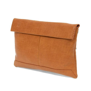 Joy Susan Kiara Foldover Convertible Crossbody -  Cognac