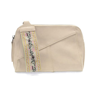 Joy Susan Gigi Crossbody with Woven Wristlet Strap - New Cotton