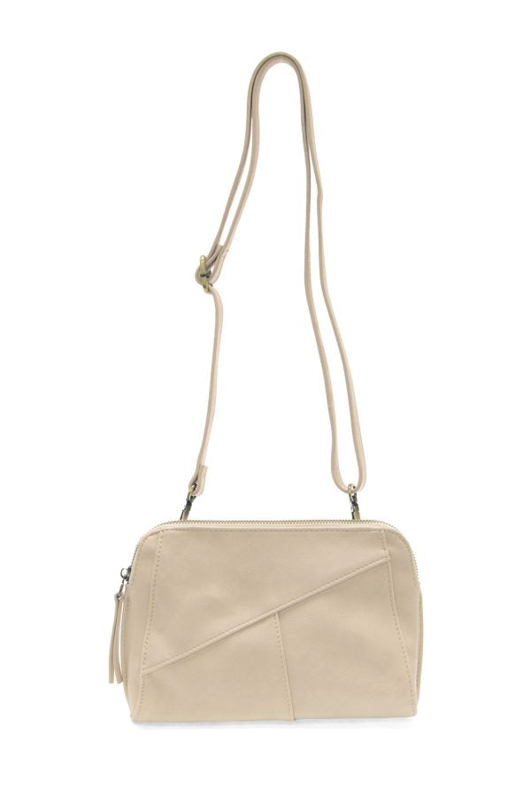 Joy Susan Gigi Crossbody with Woven Wristlet Strap - New Cotton