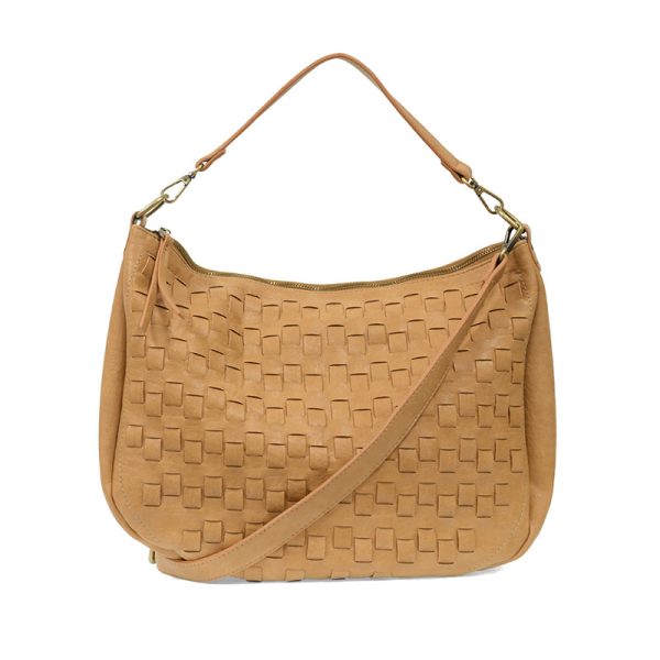 Joy Susan Kali Woven Slouchy Hobo - Camel