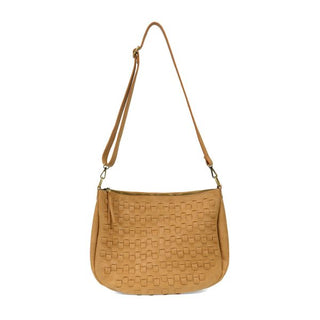 Joy Susan Kali Woven Slouchy Hobo - Camel