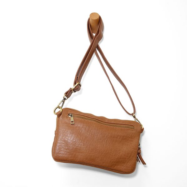 Joy Susan Kendra Cargo Pocket Sling Crossbody - Cognac