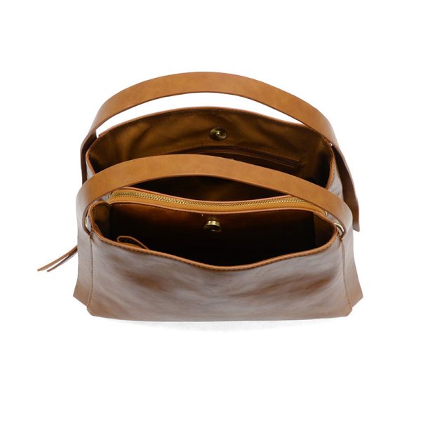 Joy Susan Grace Satchel Crossbody - Scotch