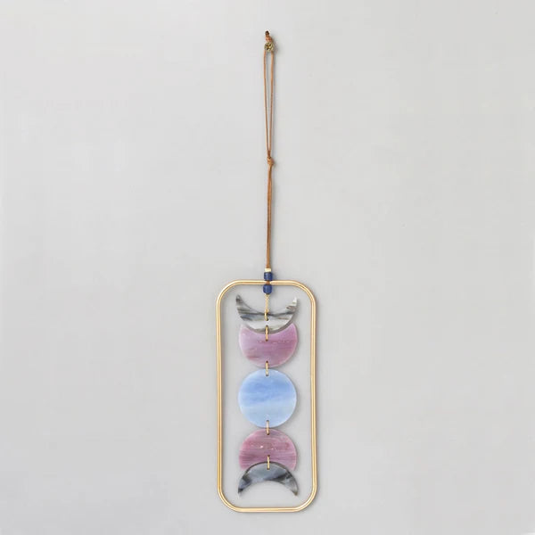 Scout Stained Glass Light Catcher - Moon Phase