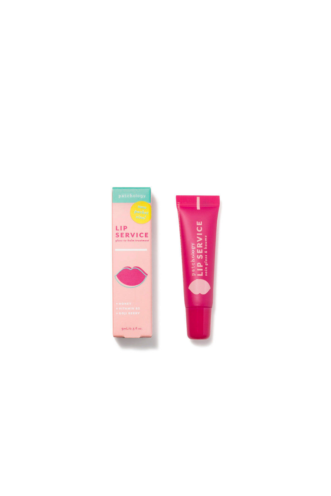 Patchology Lip Service Gloss-to-Balm Treatment - Pocket Size