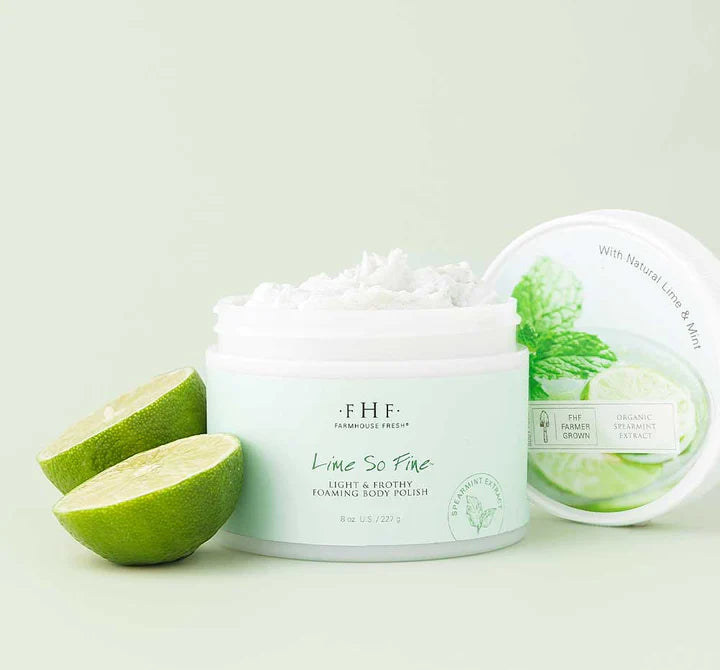 Farmhouse Fresh Lime So Fine® Foaming Body Polish