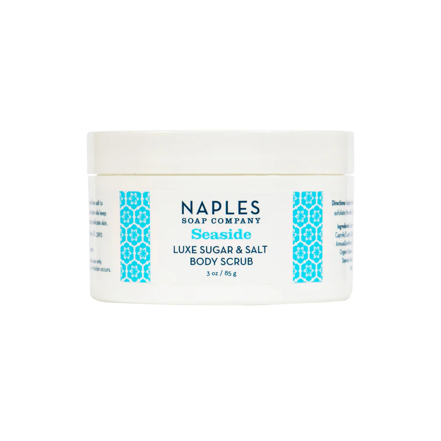 Naples Soap Co Seaside Luxe Sugar &amp; Salt Body Scrub 3oz