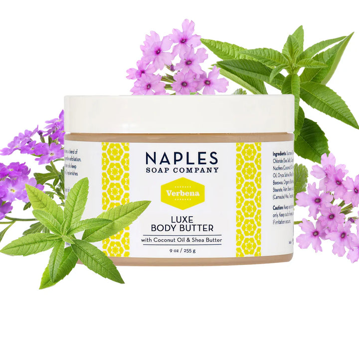 Naples Soap Co Verbena Luxe Body Butter 9 oz