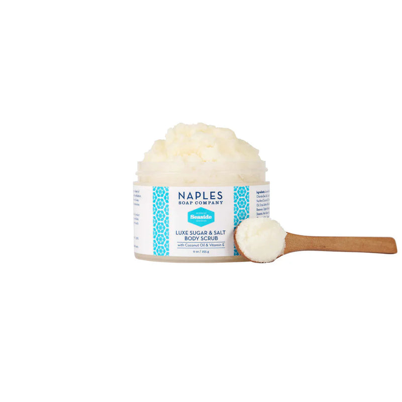 Naples Soap Co Seaside Luxe Sugar & Salt Body Scrub 9 oz