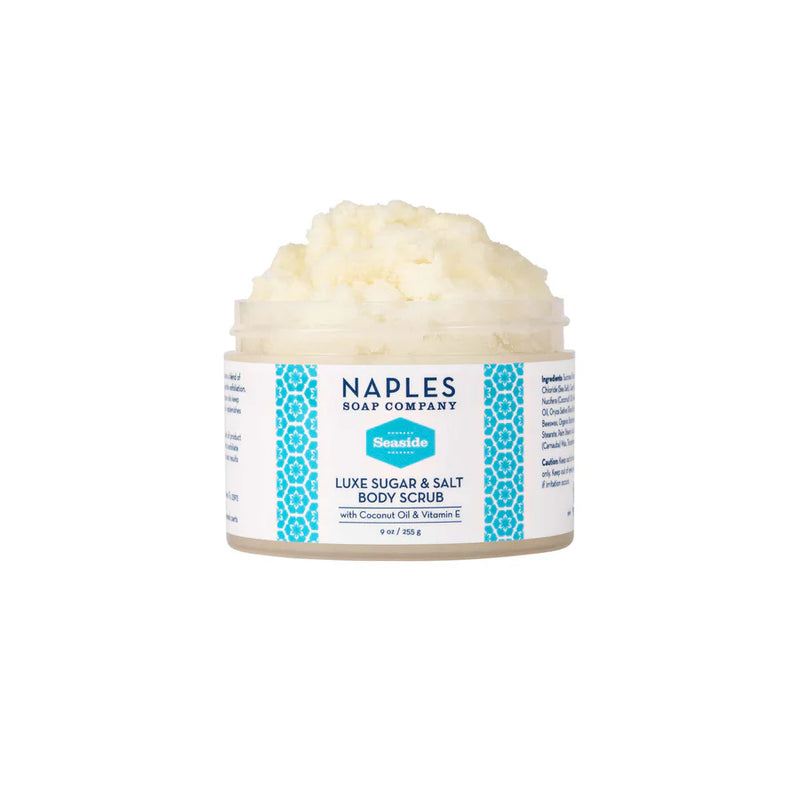 Naples Soap Co Seaside Luxe Sugar & Salt Body Scrub 9 oz