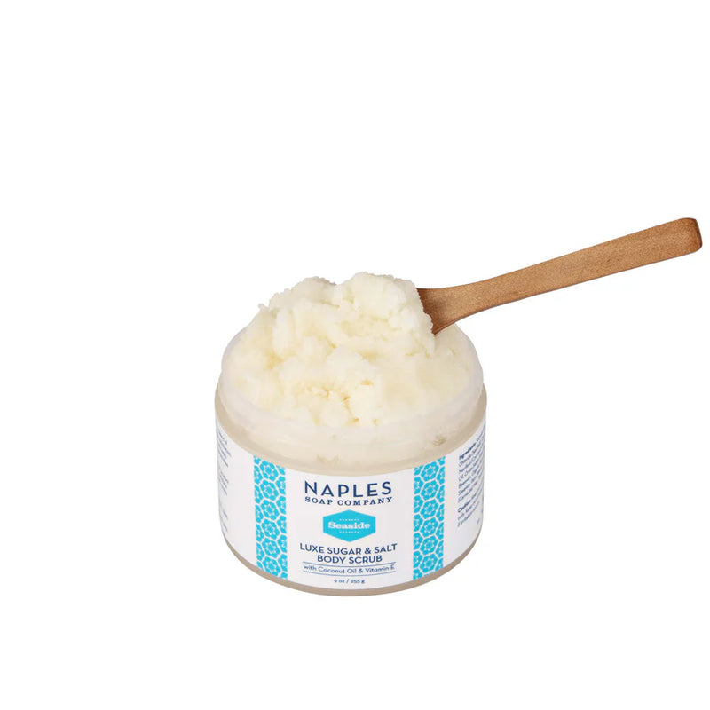 Naples Soap Co Seaside Luxe Sugar & Salt Body Scrub 9 oz