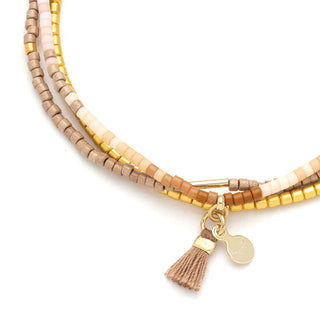 Scout Chromacolor Miyuki Bracelet Trio - Desert Multi/Gold