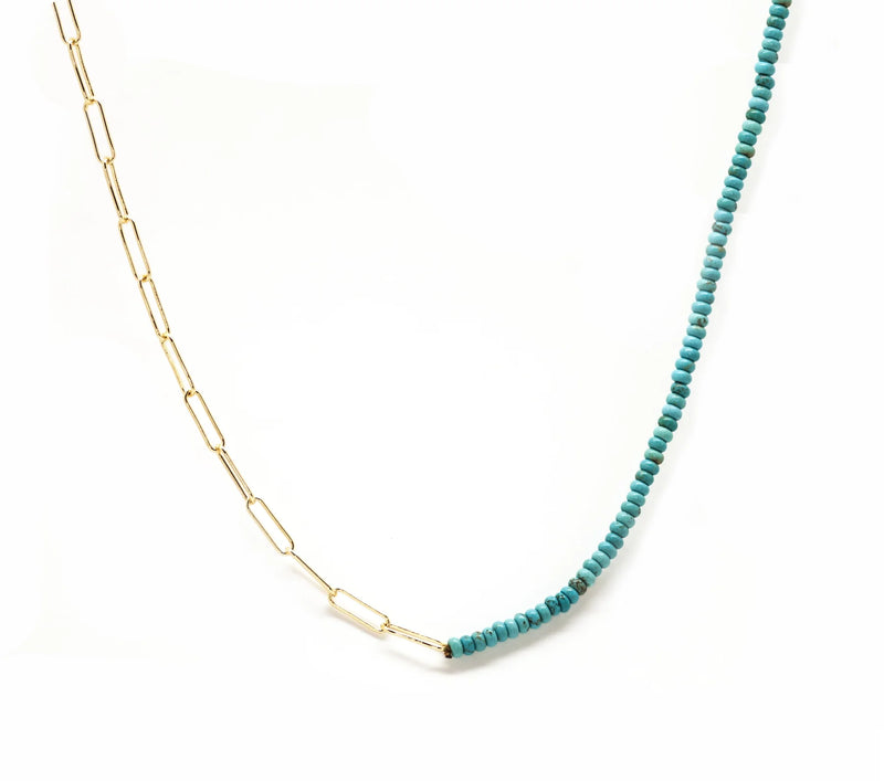 Salty Cali - Paloma Necklace ~ Salty Babes - Turquoise