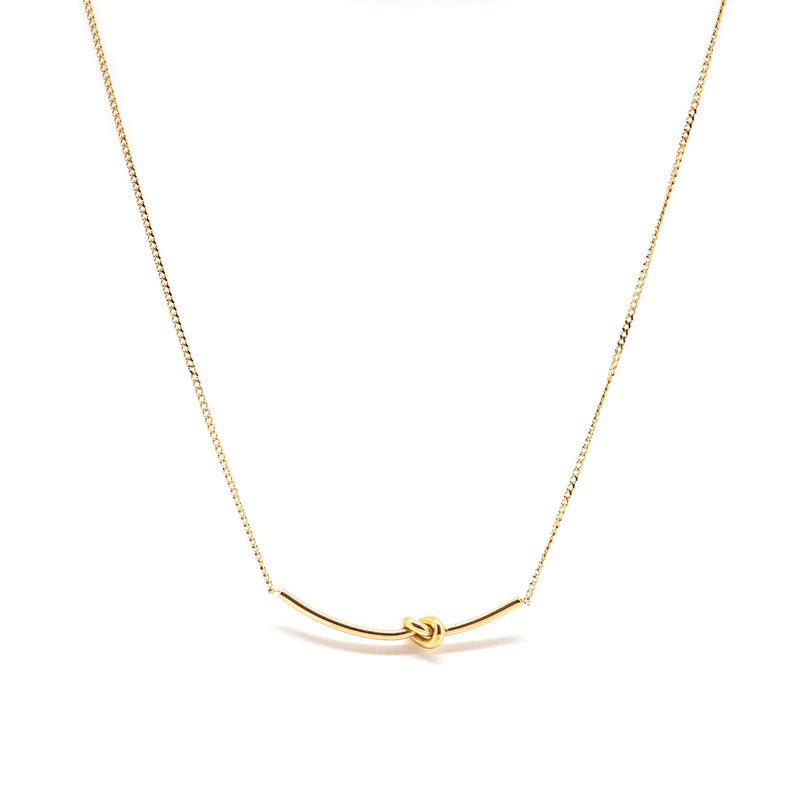 Salty Cali - Knot Necklace ~ Salty Babes - Gold