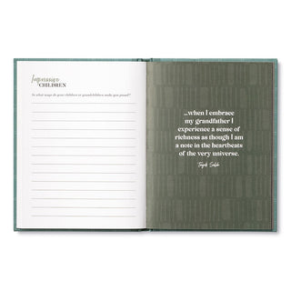 My Grandpa An Interview Journal to Capture Reflections in His Own Words