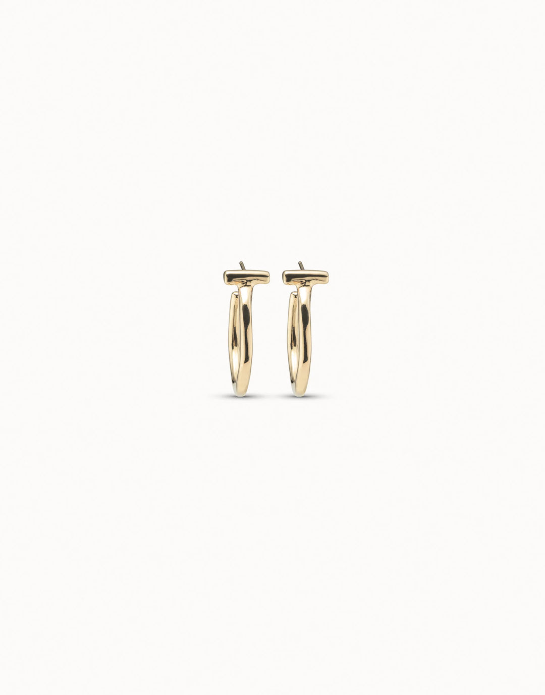 UNOde50 Hoop Earrings Gold