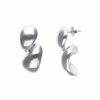 UNOde50  Earrings Medula Essentia Silver