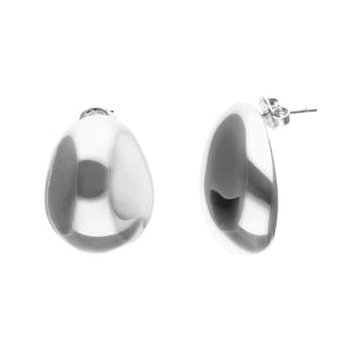 UNOde50  Earrings Medula Big Nexia Silver