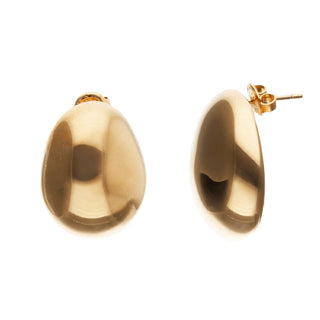 UNOde50  Earrings Medula Big Nexia Gold