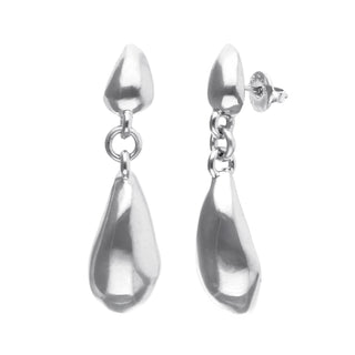UNOde50  Earrings Medula Axis Silver