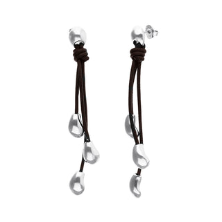 UNOde50  Earrings Medula Radix Silver